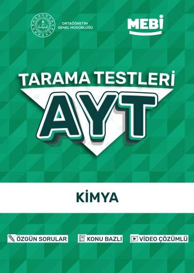 AYT Tarama Testleri Kimya MEBİ OGM FotokoPink