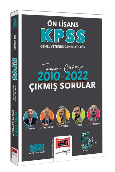 Önlisans Tamamı Çözümlü 2010-2022 Çıkmış Sorular FotokoPink