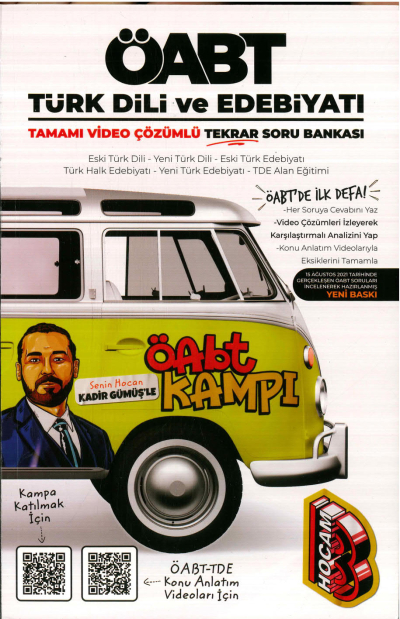 ÖABT KAMPI TAMAMI VİDEO ÇÖZÜMLÜ SORU BANKASI FotokoPink