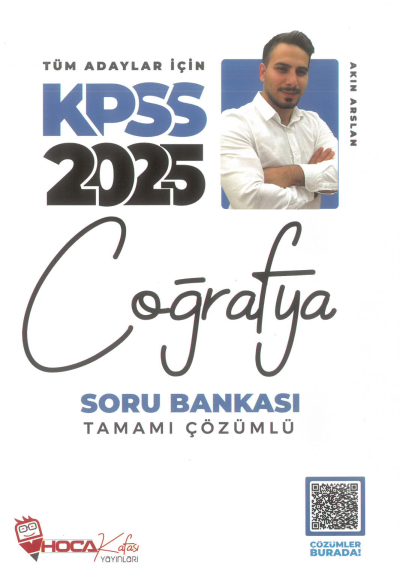 2025 KPSS Coğrafya Soru Bankası Çözümlü Hoca Kafası FotokoPink
