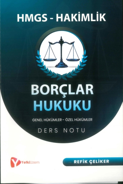 Borçlar Hukuku HMGS ve Hakimlik Ders Notları Yetki Yayıncılık FotokoPink