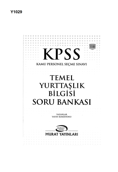 KPSS VATANDAŞLIK SORU BANKASI ÇÖZÜMLÜ FotokoPink