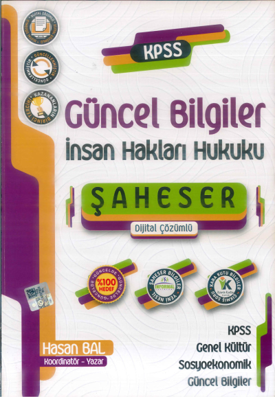 GÜNCEL BİLGİLER İNSAN HAKLARI HUKUKU ŞAHSER SORU BANKASI FotokoPink