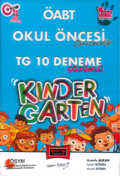 TG 10 DENEME ÇÖZÜMLÜ KINDER GARTEN FotokoPink