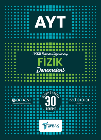 AYT Fizik Deneme 14x30 Toprak Yayıncılık FotokoPink