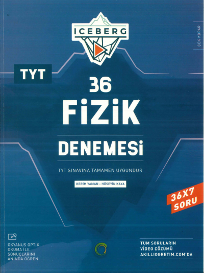 TYT Fizik Iceberg 36 Deneme Okyanus Yayınları FotokoPink