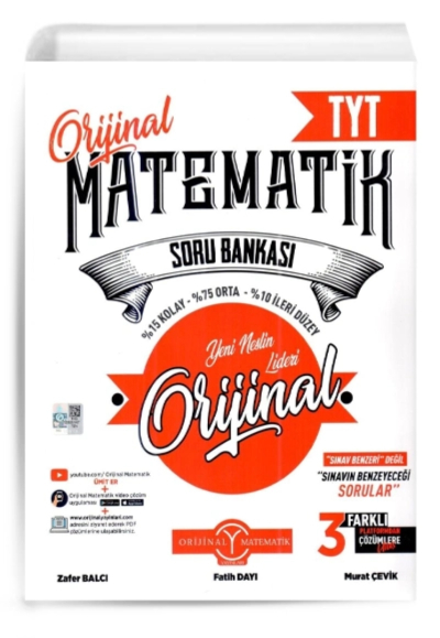 ORİJİNAL MATEMATİK TYT SORU BANKASI