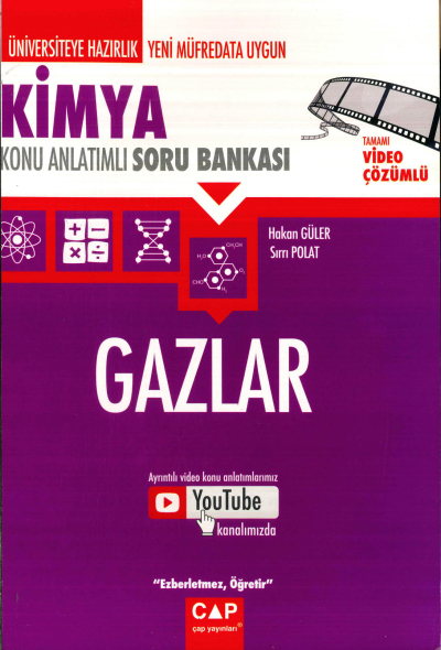 KİMYA GAZLAR KONU ANLATIMLI SORU BANKASI FotokoPink