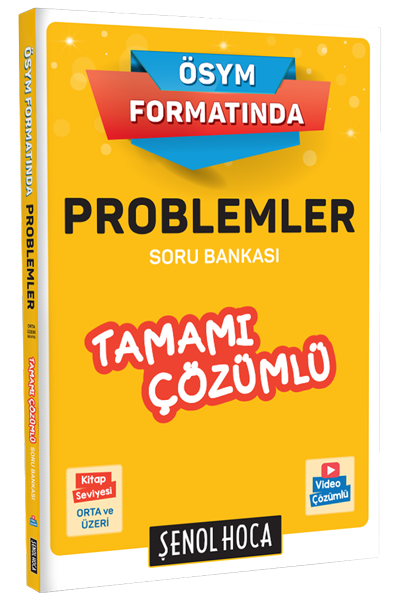 ÖSYM Formatında Problemler Tamamı Çözümlü Soru Bankası Şenol Hoca FotokoPink