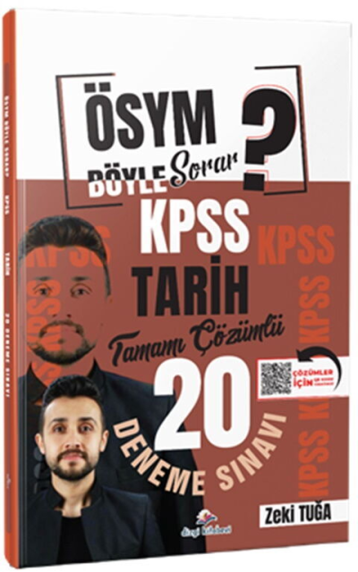 ÖSYM Böyle Sorar 2026 KPSS Tarih Tamamı PDF Çözümlü 20 Deneme Sınavı Dizgi Kitap FotokoPink