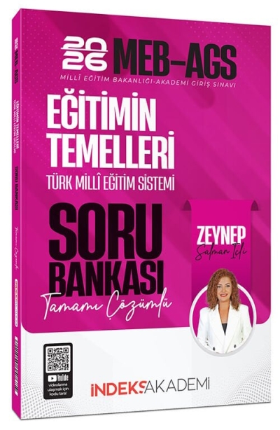 2026 MEB-AGS Eğitimin Temelleri ve Türk Milli Eğitim Sistemi Soru Bankası Çözümlü İndeks Akademi Yayıncılık