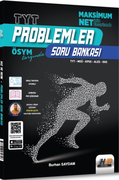 TYT Problemler Soru Bankası Hız ve Renk FotokoPink