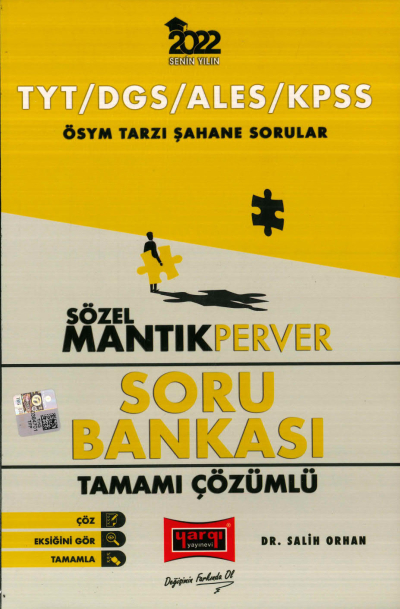 SÖZEL MANTIK PERVER SERİSİ SORU BANKASI TAMAMI ÇÖZÜMLÜ FotokoPink