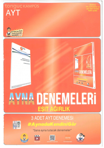 AYT Ayna Denemeleri Eşit Ağırlık FotokoPink