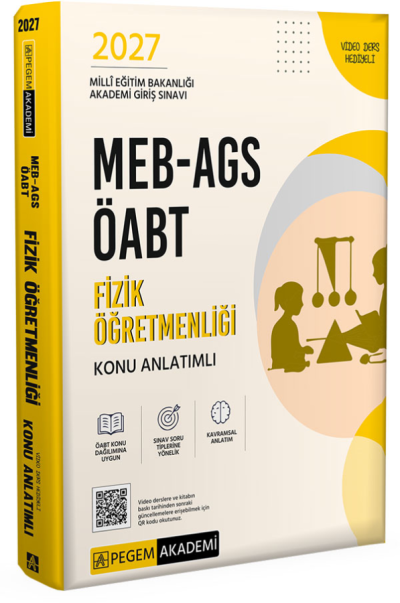 2027 ÖABT MEB-AGS Fizik Öğretmenliği Konu Anlatımlı Pegem Akademi Yayınları FotokoPink