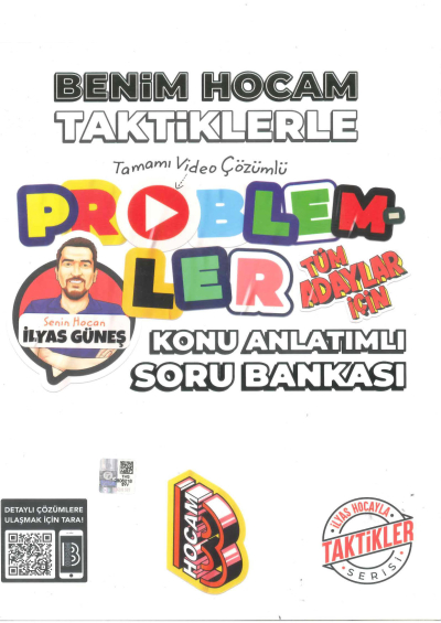 Tüm Adaylar İçn Taktiklerle Problemler Konu Anlatımlı Soru Bankası FotokoPink