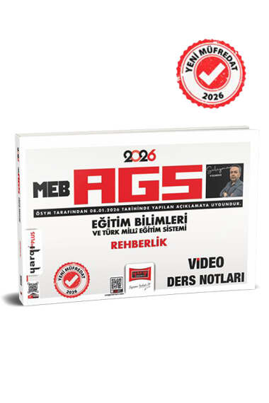 2026 MEB-AGS Eğitim Bilimleri ve Türk Milli Eğitim Sistemi Rehberlik Video Ders Notları Yargı Yayınları FotokoPink