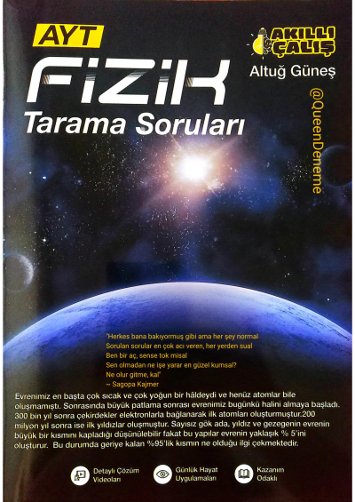 Altuğ Güneş AYT Fizik Deneme FotokoPink