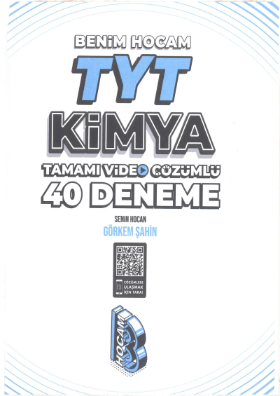 TYT Kimya Tamamı Video Çözümlü 40 Deneme Sınavı FotokoPink