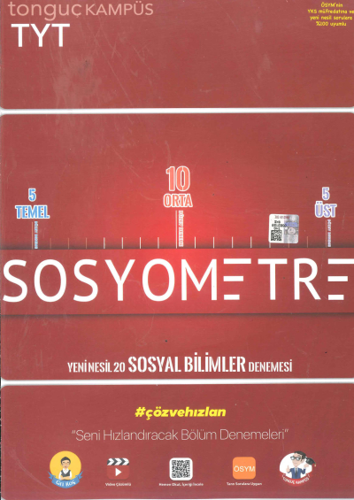 TYT Sosyometre 20 li Deneme FotokoPink