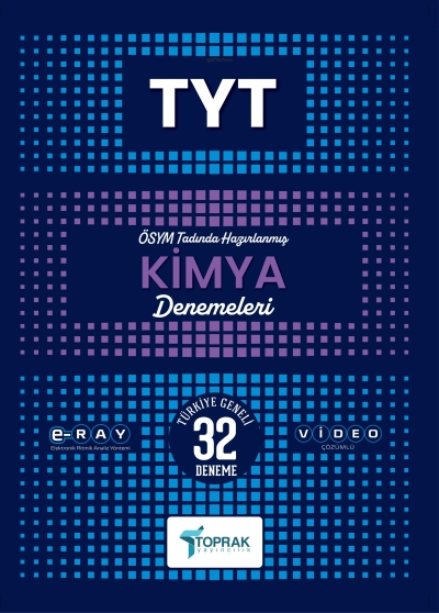 TYT Kimya 32 li Deneme Kitabı Toprak Yayıncılık FotokoPink