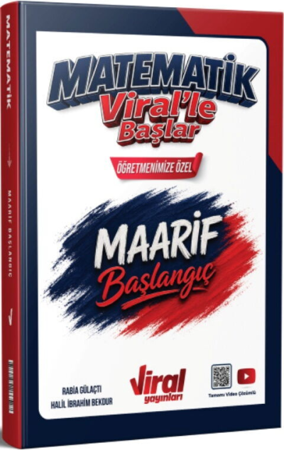TYT Matematik Maarif Başlangıç Soru Bankası Viral Yayınları FotokoPink