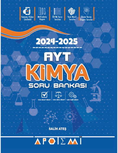 AYT Kimya Soru Bankası Apotemi Yayınları FotokoPink