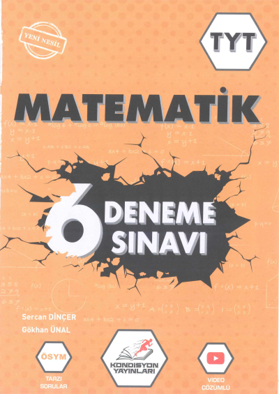 TYT Matematik 6 Deneme FotokoPink