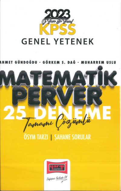 MATEMATİK PERVER 25 DENEME TAMAMI ÇÖZÜMLÜ FotokoPink
