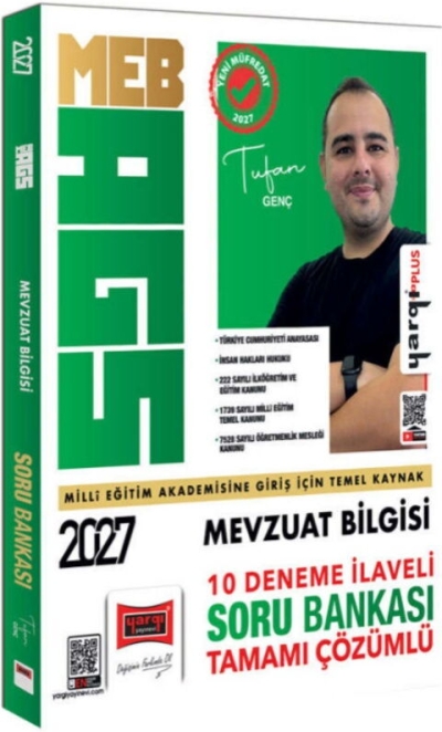MEB AGS Mevzuat Bilgisi 10 Deneme İlaveli Tamamı Çözümlü Soru Bankası Yargı Yayınları FotokoPink