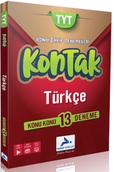 TYT Türkçe Kontak Konu Takip Denemeleri Paraf Akademi FotokoPink