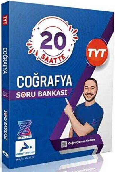 Coğrafyanın Kodları Paraf Z Takımı TYT Coğrafya Soru Bankası Prf Paraf Yayınları FotokoPink