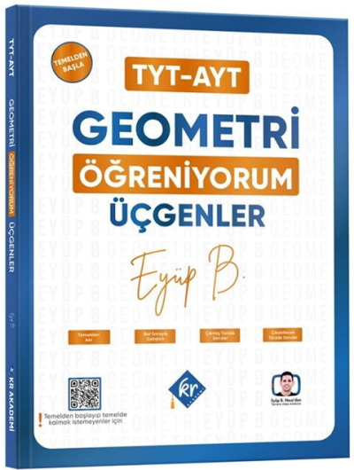 YKS TYT AYT Geometri Öğreniyorum Üçgenler Eyüp Boncuk KR Akademi FotokoPink