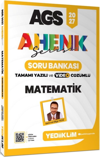 MEB-AGS Sayısal Yetenek Matematik Soru Bankası Çözümlü Ahenk Serisi Mehmet Bilge Yıldız Yediiklim Yayınları FotokoPink