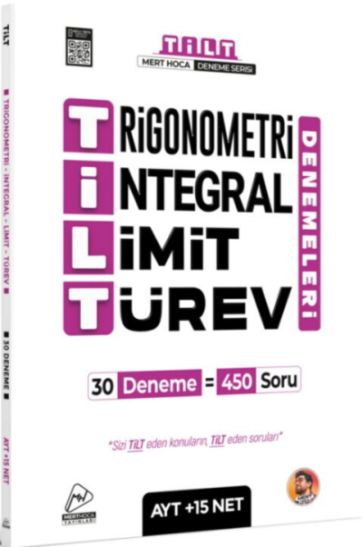 AYT TİLT Denemeleri Trigonometri İntegral Limit Türev 30lu Deneme Mert Hoca FotokoPink