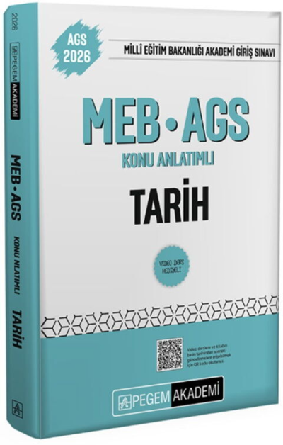 2026 MEB AGS Tarih Konu Anlatımlı Pegem Yayınları FotokoPink
