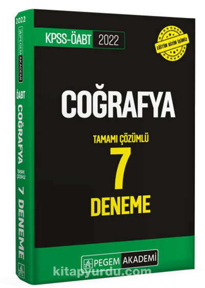 COĞRAFYA TAMAMI ÇÖZÜMLÜ 7 DENEME FotokoPink