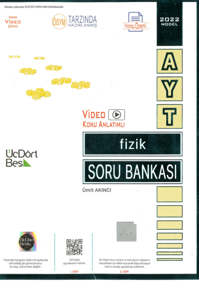 AYT Fizik Soru Bankası FotokoPink