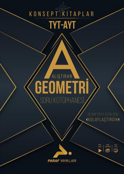 YKS TYT AYT Alıştıran Geometri Konsept Soru Kütüphanesi Prf Paraf Yayınları FotokoPink