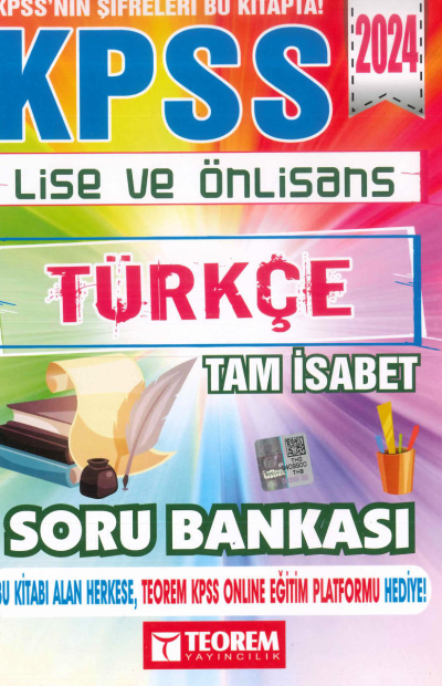 TÜRKÇE TAM İASEBET SORU BANKASI FotokoPink