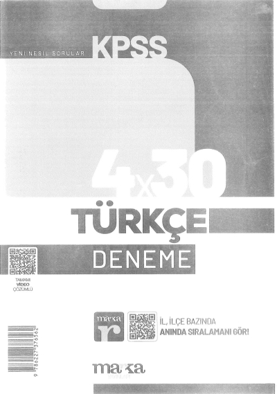 TÜRKÇE 4*30 DENEME VİDEO ÇÖZÜMLĞ FotokoPink