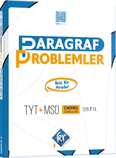 TYT-MSÜ Paragraf Problemler Son 7 Yıl Çıkmış Sorular KR Akademi Yayınları FotokoPink