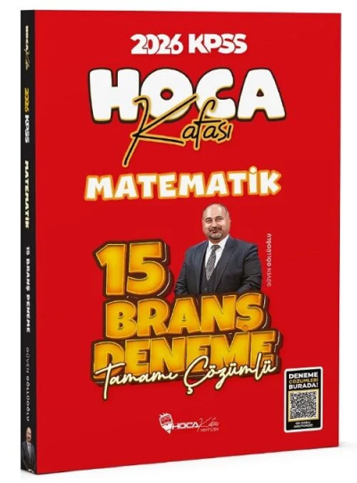 2026 KPSS Matematik 15 Deneme Çözümlü Hoca Kafası Yayınları FotokoPink