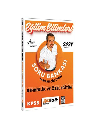 2024 KPSS Eğitim Bilimleri Rehberlik ve Özel Eğitim Tamamı Çözümlü Soru Bankası FotokoPink