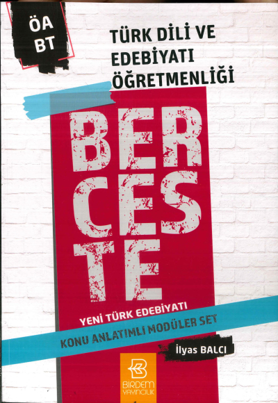 BERCESTE YENİ TÜRK EDEBİYATI KONU ANLATIMLI MODÜLER SET FotokoPink