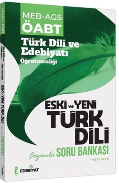 ÖABT Türk Dili Edebiyatı Eski ve Yeni Türk Dili Soru Bankası Edebiyat TV Yayınları FotokoPink