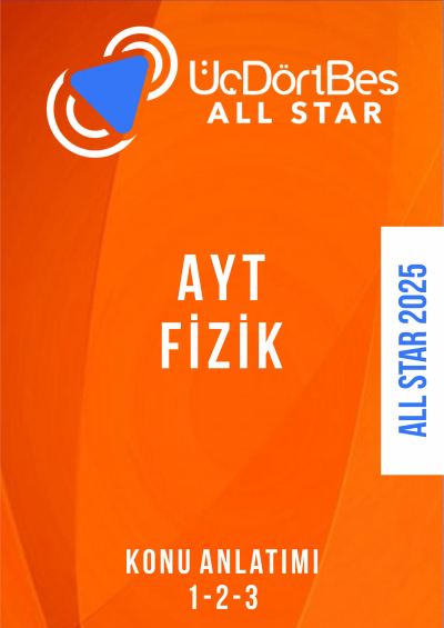 ALL STAR AYT FİZİK Konu Anlatım (1-2-3 Hepsi Bir Arada) FotokoPink