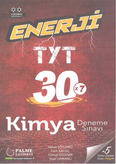 TYT Enerji Kimya 30 Deneme FotokoPink