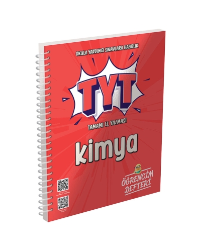 TYT Kimya Öğrencim Defter Murat Yayınları FotokoPink