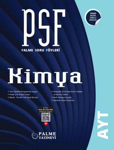 AYT Kimya PSF Palme Soru Föyü FotokoPink